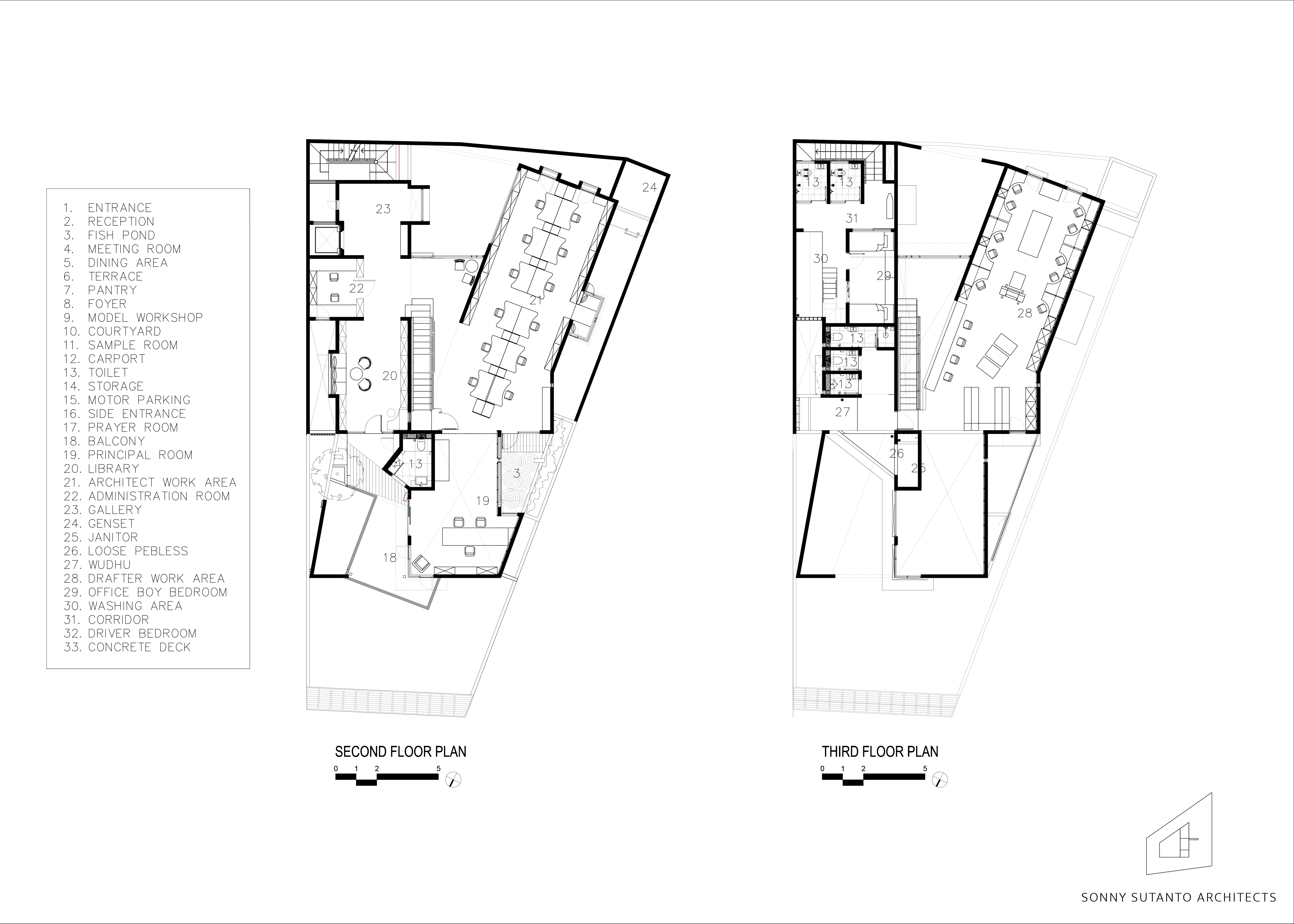 印尼 Sonny Sutanto Architects 办公室 | 打造舒适办公环境与趣味空间-36