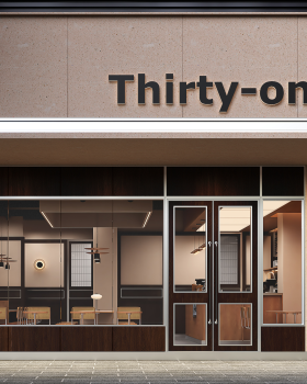复古风轻食店丨中国中山丨Thirtyone 31
