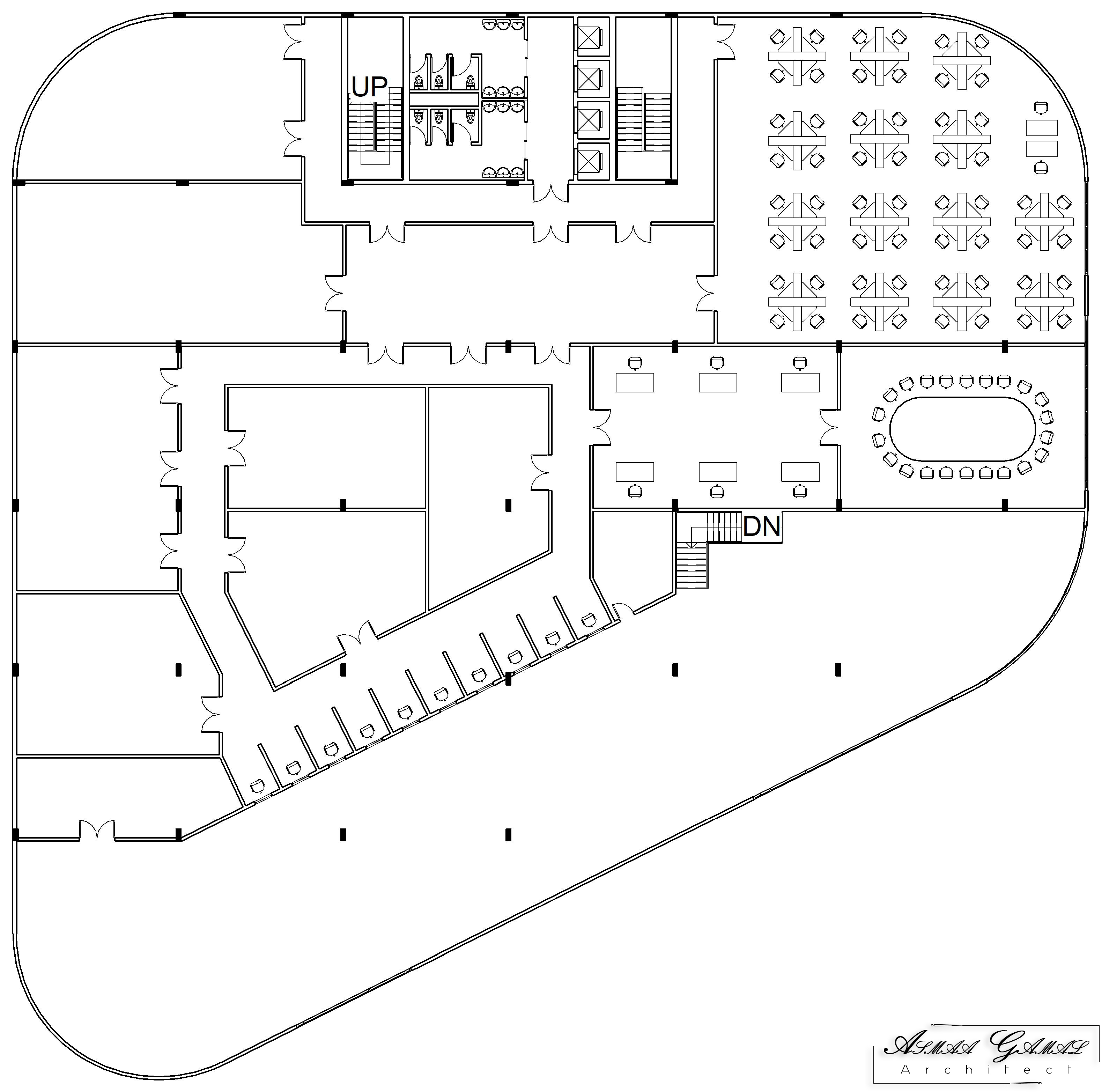 银行及办公大楼项目丨埃及开罗丨开罗大学工程学院建筑系-10