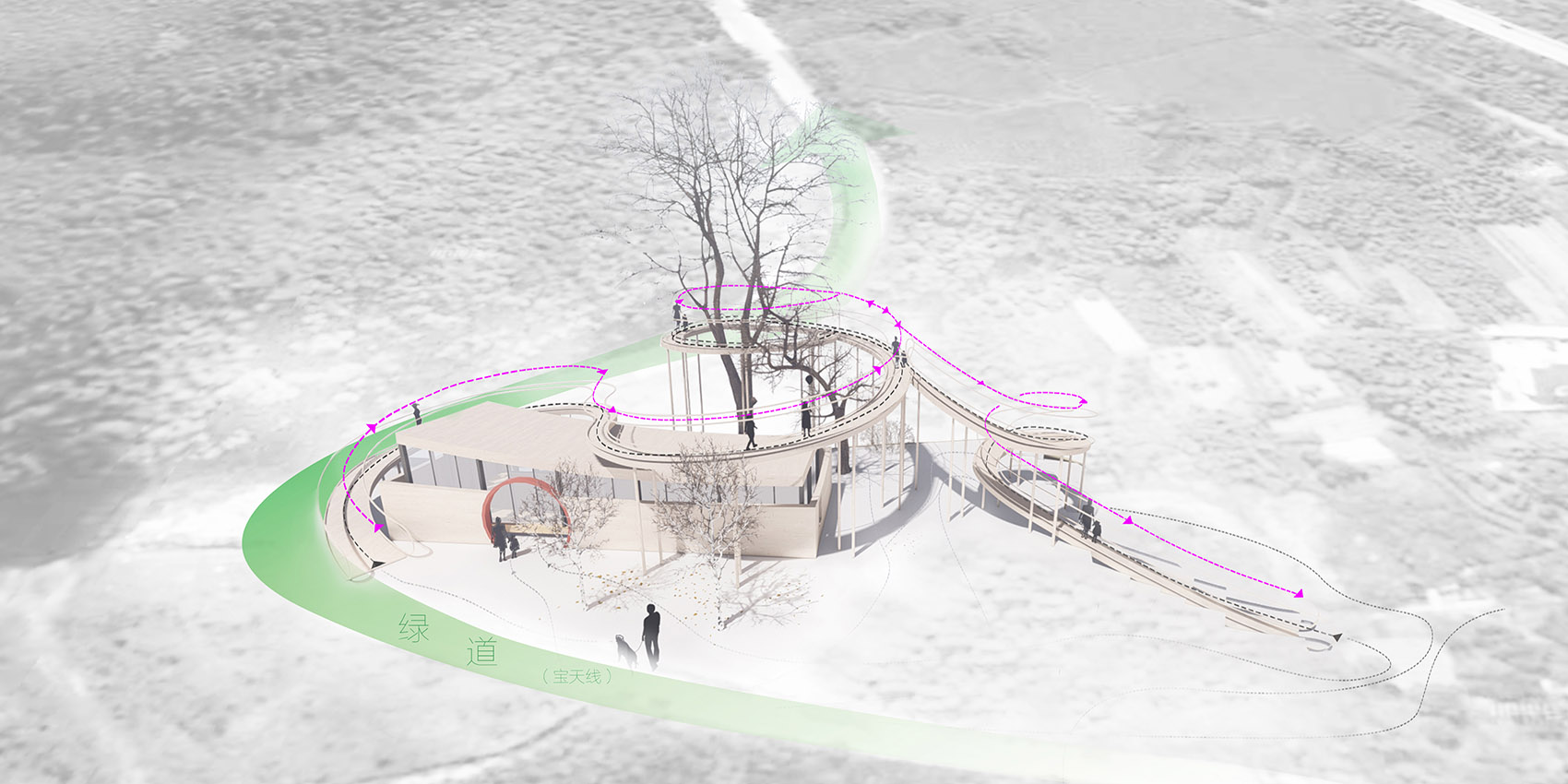 山间台&环山绿道丨中国宁波丨半间建筑-19