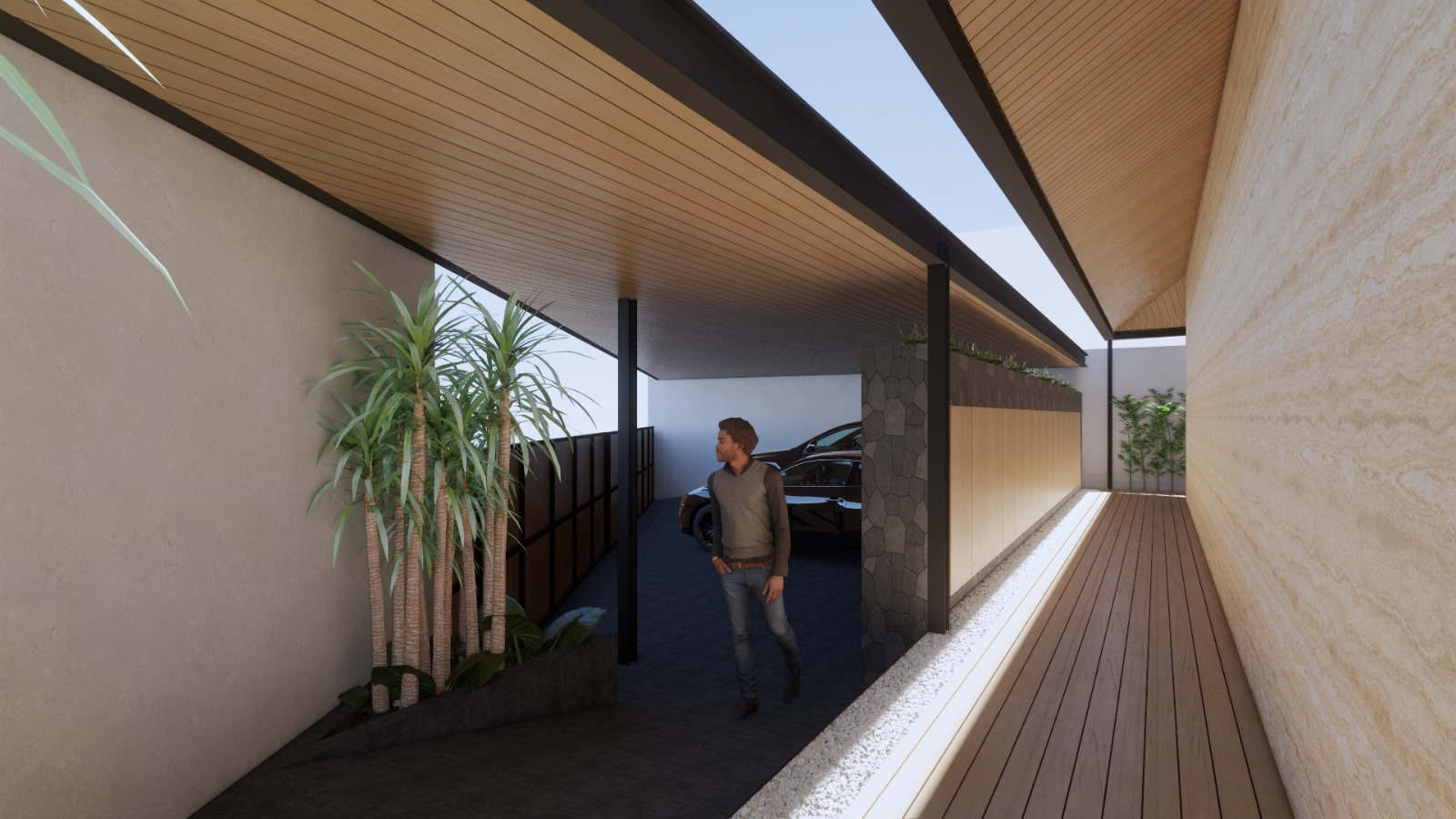 楼上的金屋（注：Rumah常见意为房子，Aur有金等含义，Atas意为上面、楼上 ，这种组合的表述在不同语境可能有不同专有含义，此翻译仅基于字面常规理解） 丨Studio Typical-7