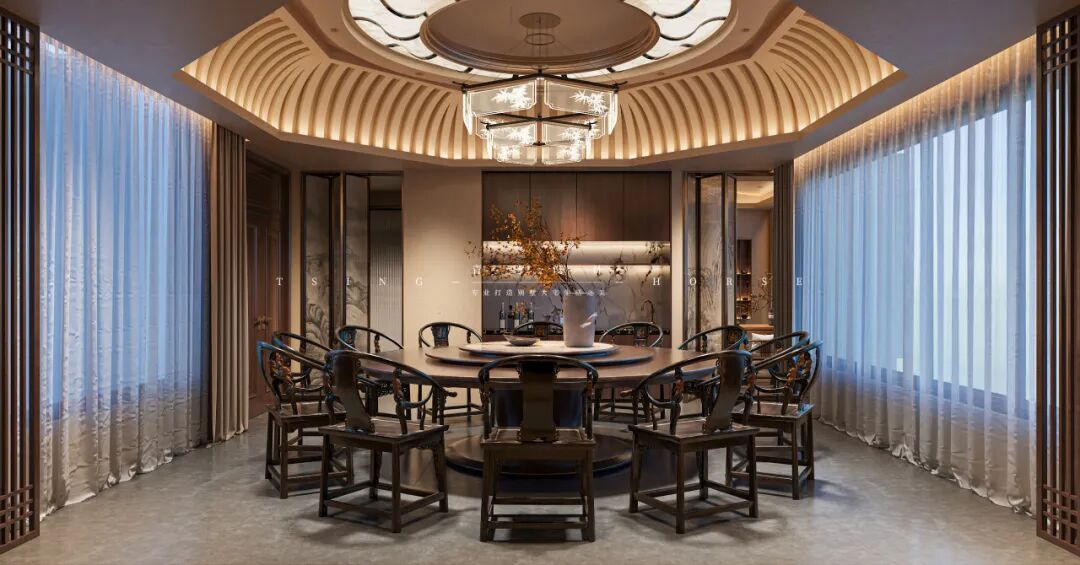 长安龙胤700㎡独栋现代新中式丨刘媛设计团队-55