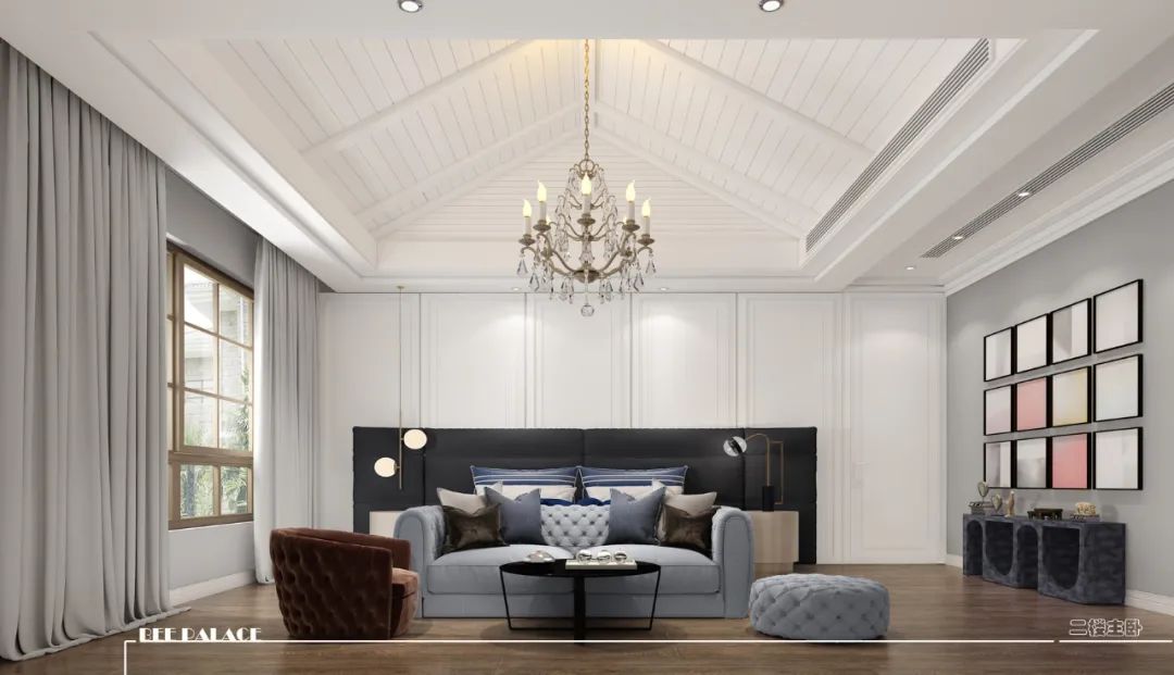 合肥现代简欧独栋别墅 | 休闲娱乐一体,打造温暖家居空间-43