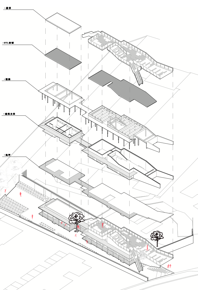 苏州河顺义路口袋公园驿站丨中国上海丨致正建筑工作室-19