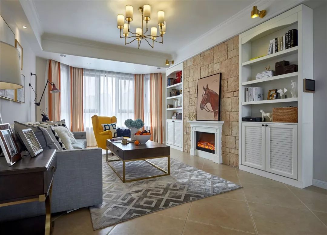 天拖美萍园美式休闲风家居设计-42