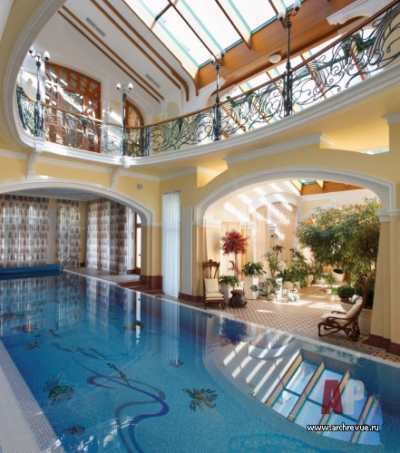 现代风格庄园室内外设计项目丨俄罗斯莫斯科-63