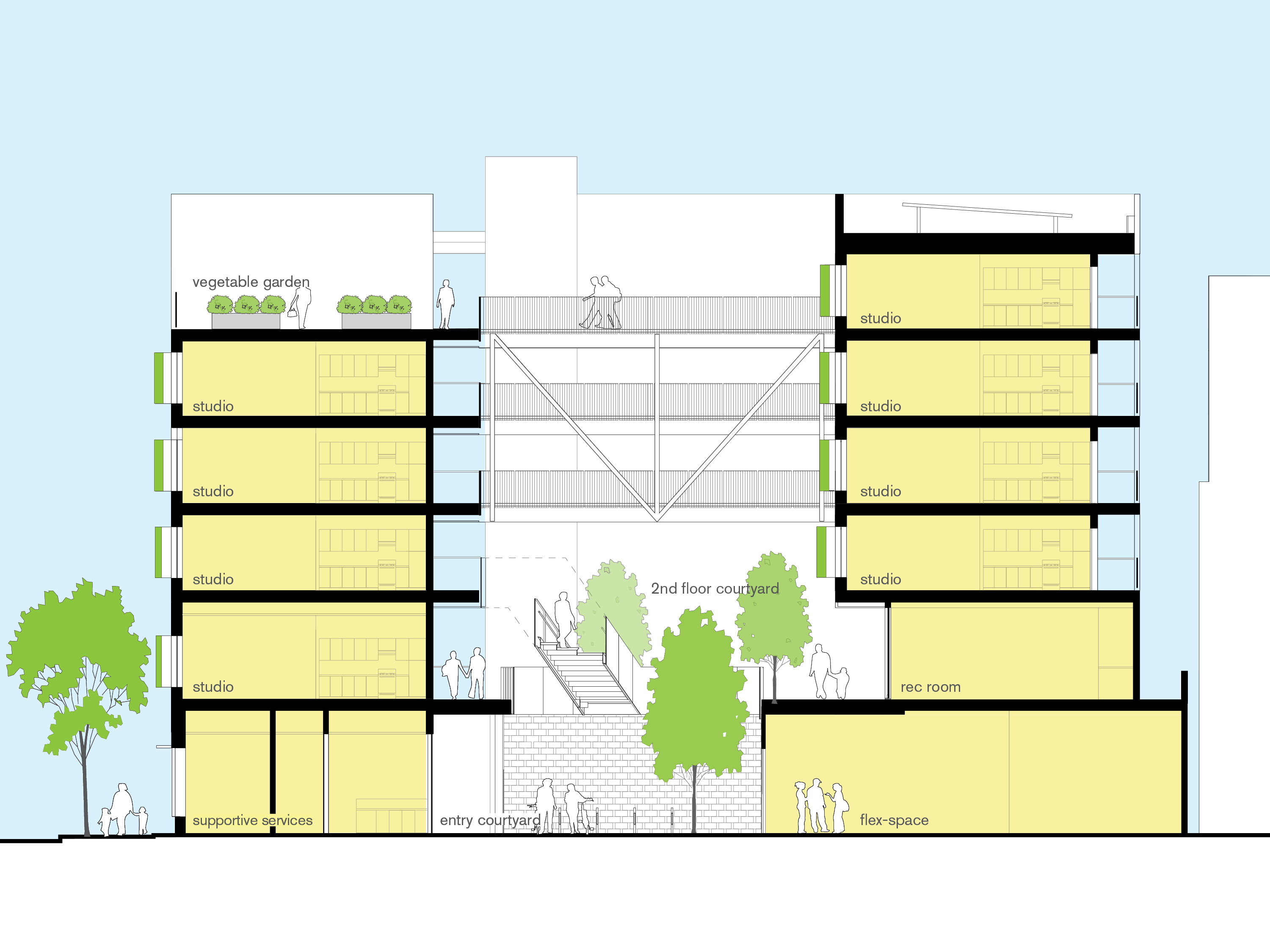 弗洛尔 401 阁楼丨Koning Eizenberg Architecture-16