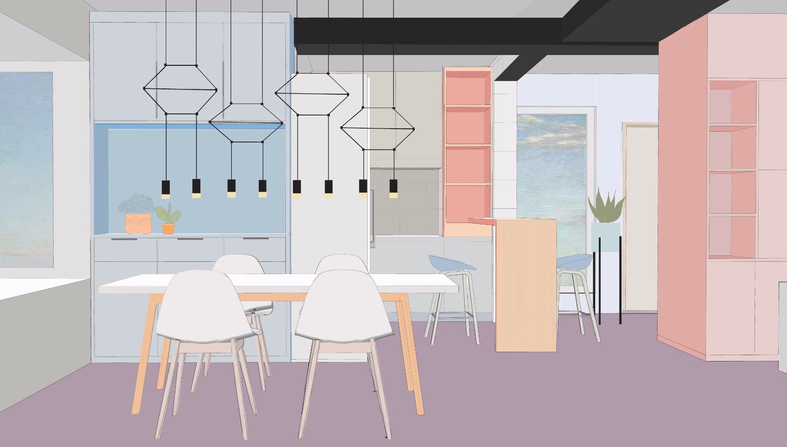 248㎡北欧风别墅  壹阁设计-3