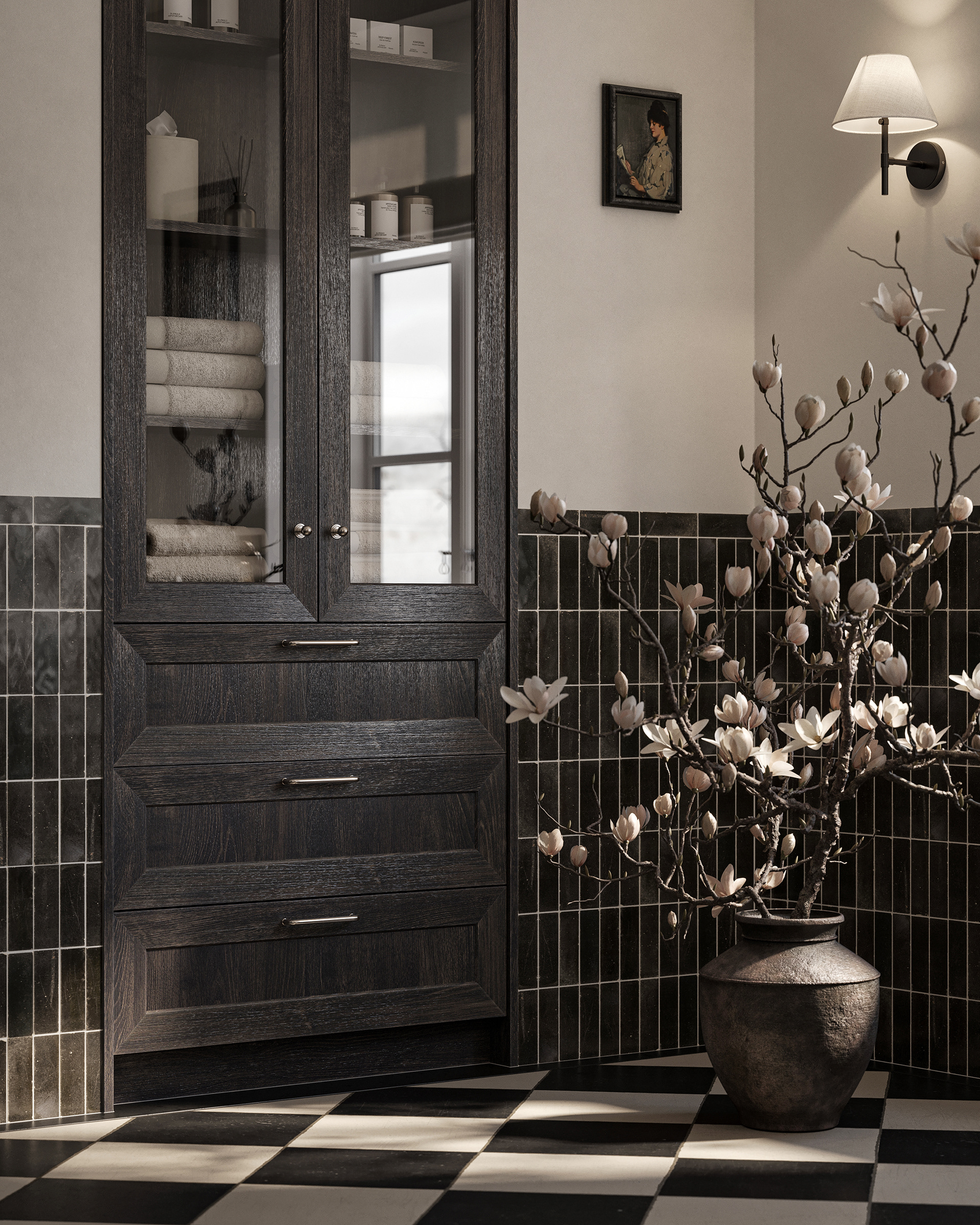 Softly Classic,Naturally Modern浴室设计丨mitter studio-12