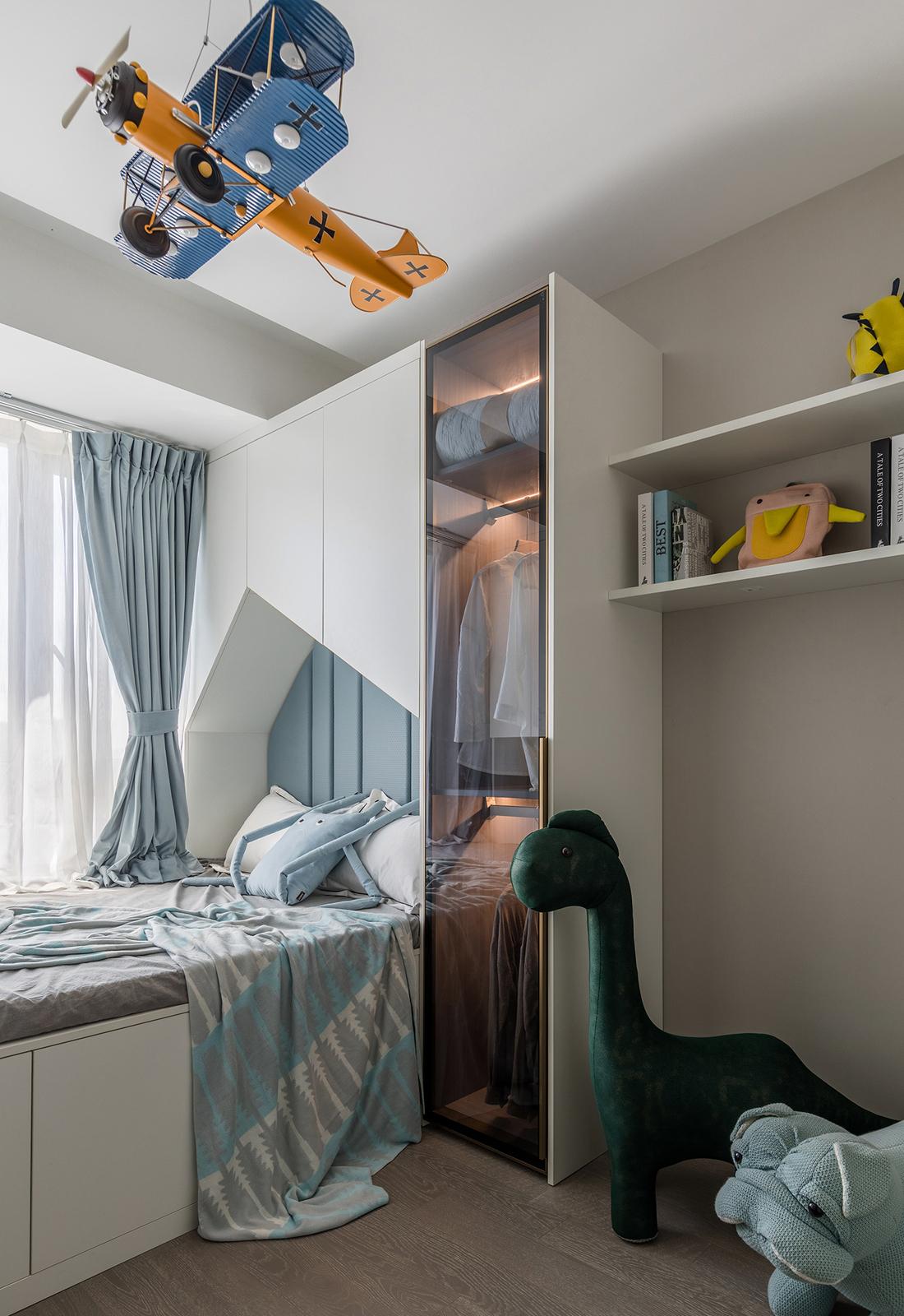 朴森全案设计丨平层丨超棒采光+开放空间，高级从简约开始-13