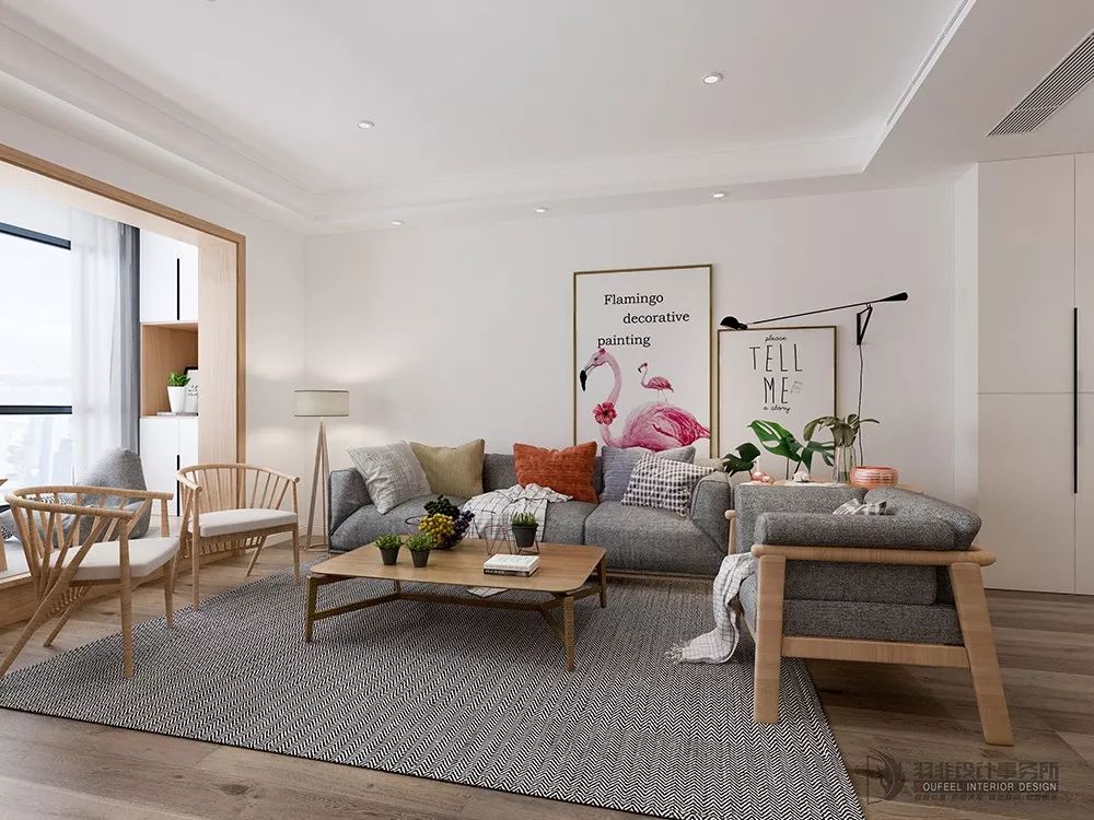 简约现代,柳州地王公馆的北欧风情-27