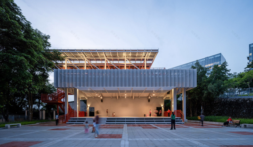 羌下村戏台变形记,深圳丨中国深圳丨自组空间设计-7