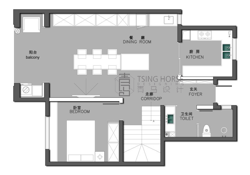 科为城墅 240㎡现代极简风大平层 | 青马打造静谧生活空间-35
