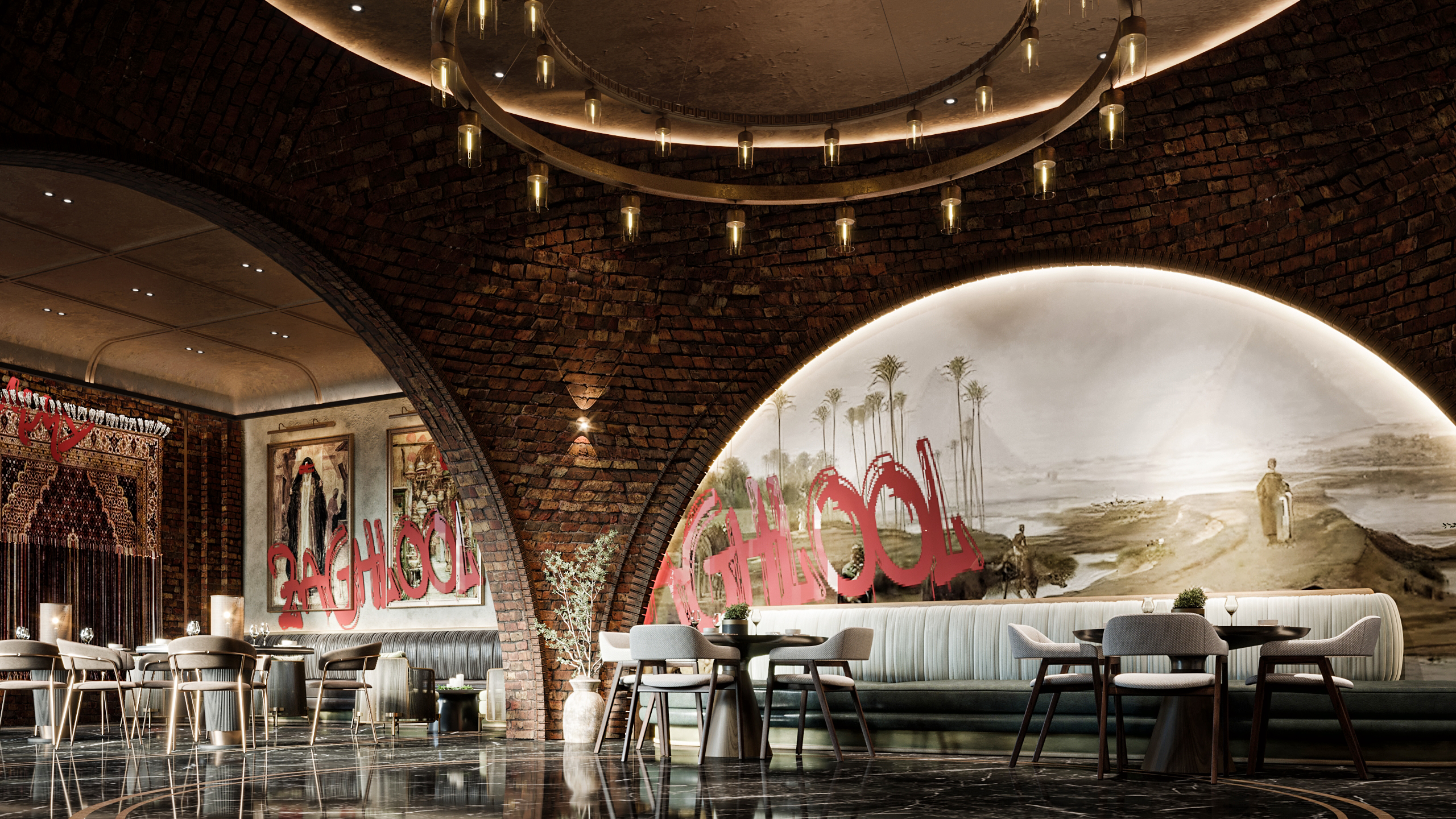 ZAGHLOOL 餐厅丨埃及-17