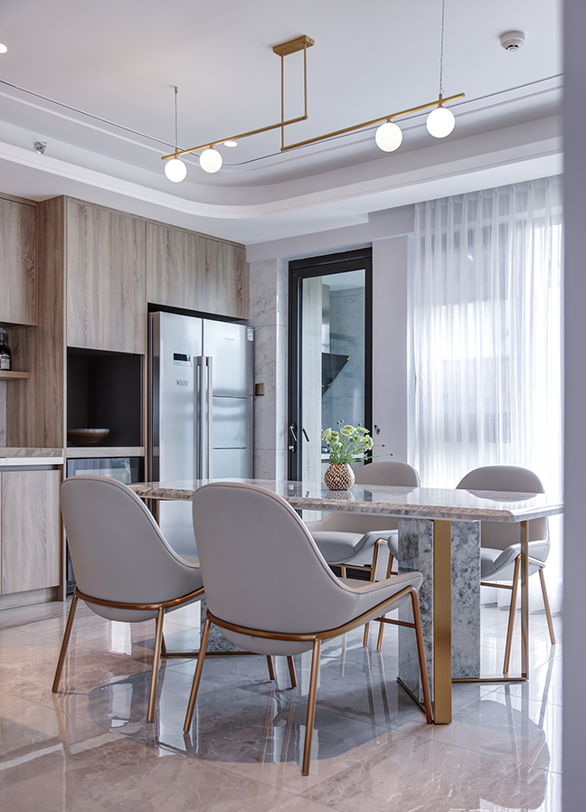 香山美墅五期现代家居,简洁明亮的都市生活画卷-14