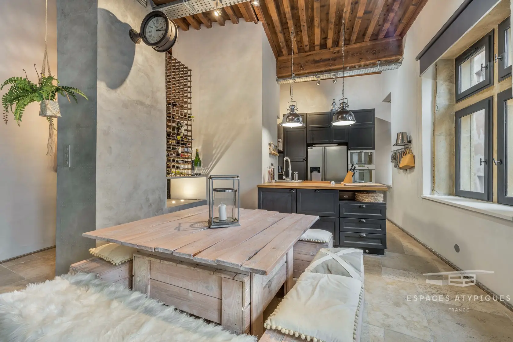 工业风改造 | 98 平米典型里昂公寓的重生-10