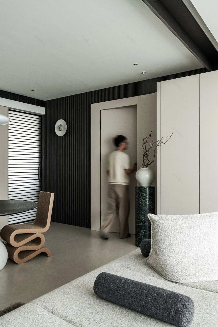 《序隐》河南格润小镇140平丨隅间空间设计工作室-12