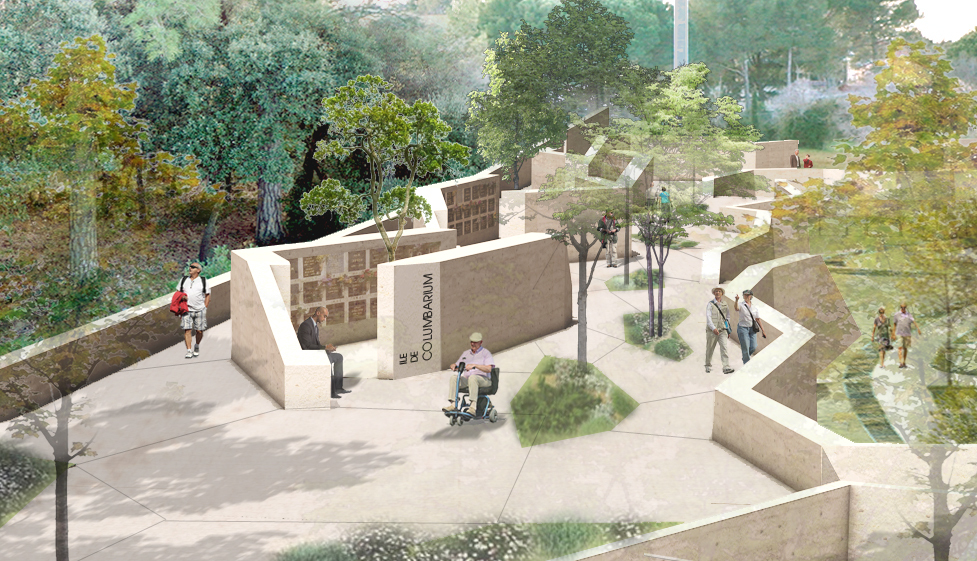 蒙比利埃大都市公墓丨法国蒙彼利埃-45