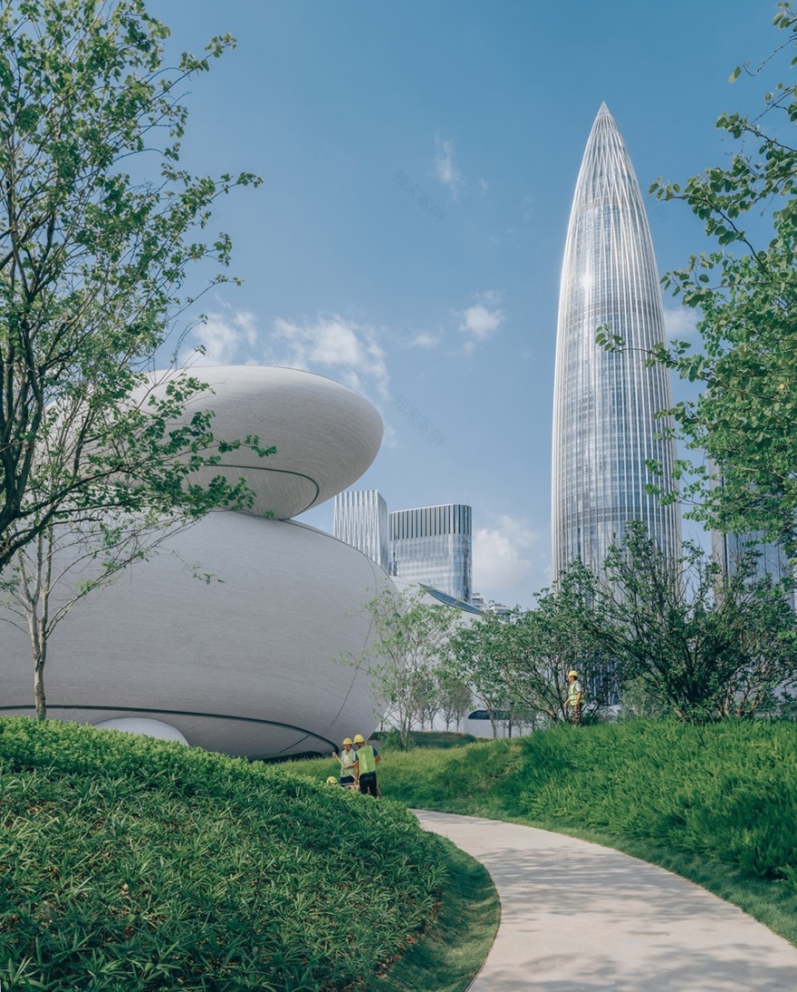 深圳湾文化广场丨中国深圳丨MAD建筑事务所,华东建筑设计研究总院等-15