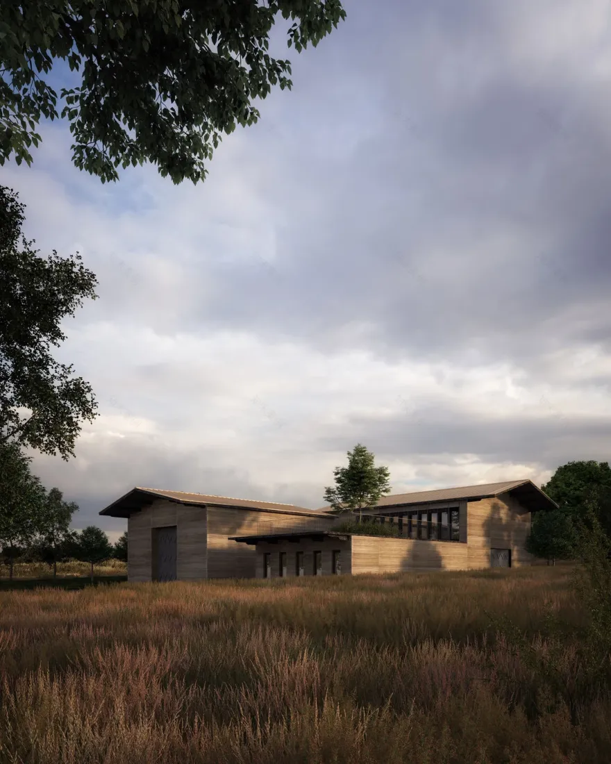 生物气候酒庄,阿斯皮兰丨法国丨Atelier Krauss Architecture-10