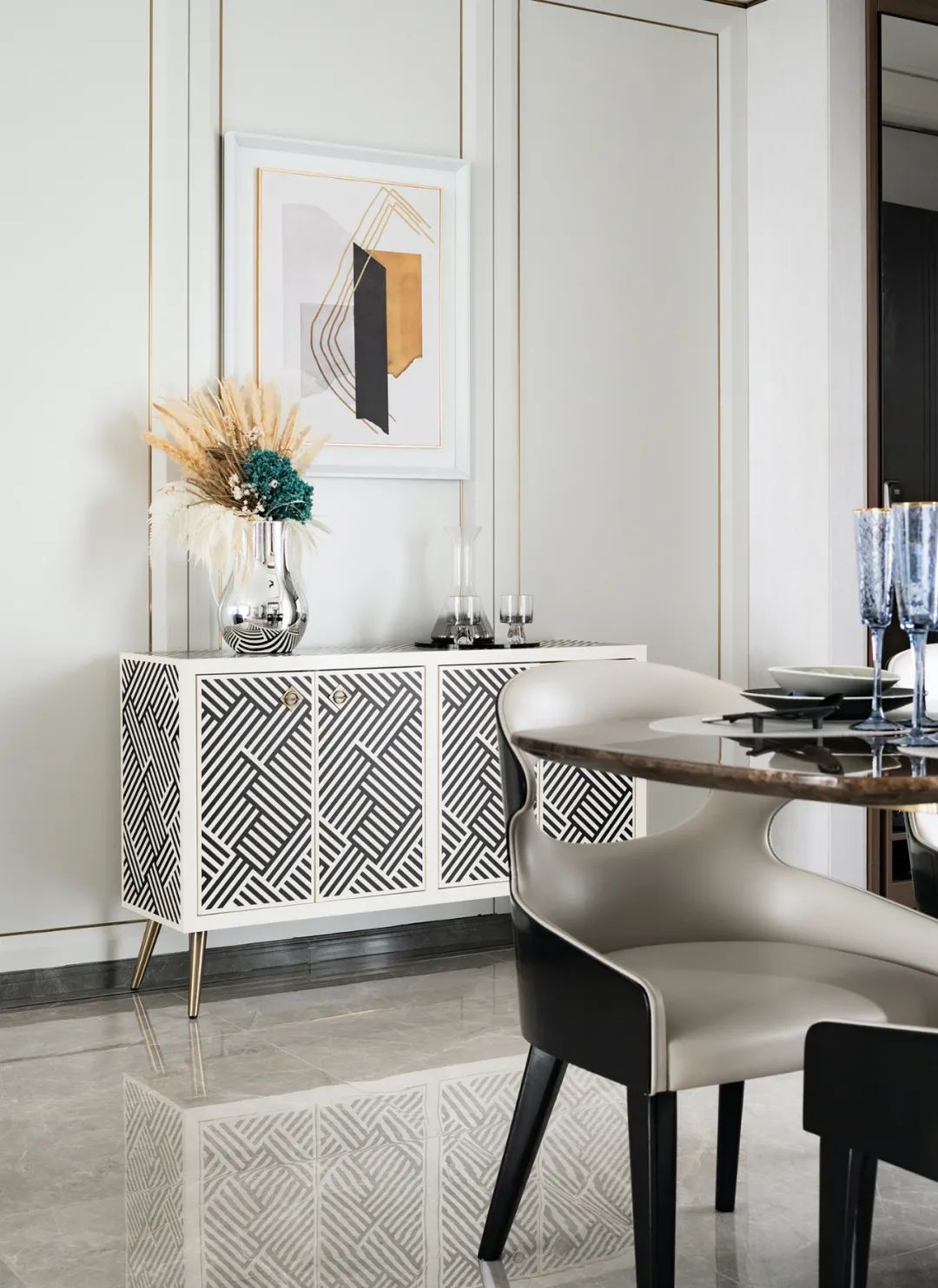 中海佛山云麓雅苑样板间 | 莫兰迪色系打造静谧生活空间-22