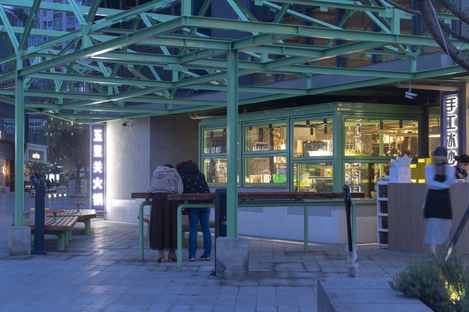 街边的绿色伞棚 · 五里关麓坊店 · 凡筑ArchFAN丨中国成都丨凡筑ArchFAN（成都凡筑建筑设计事务所有限公司）-66