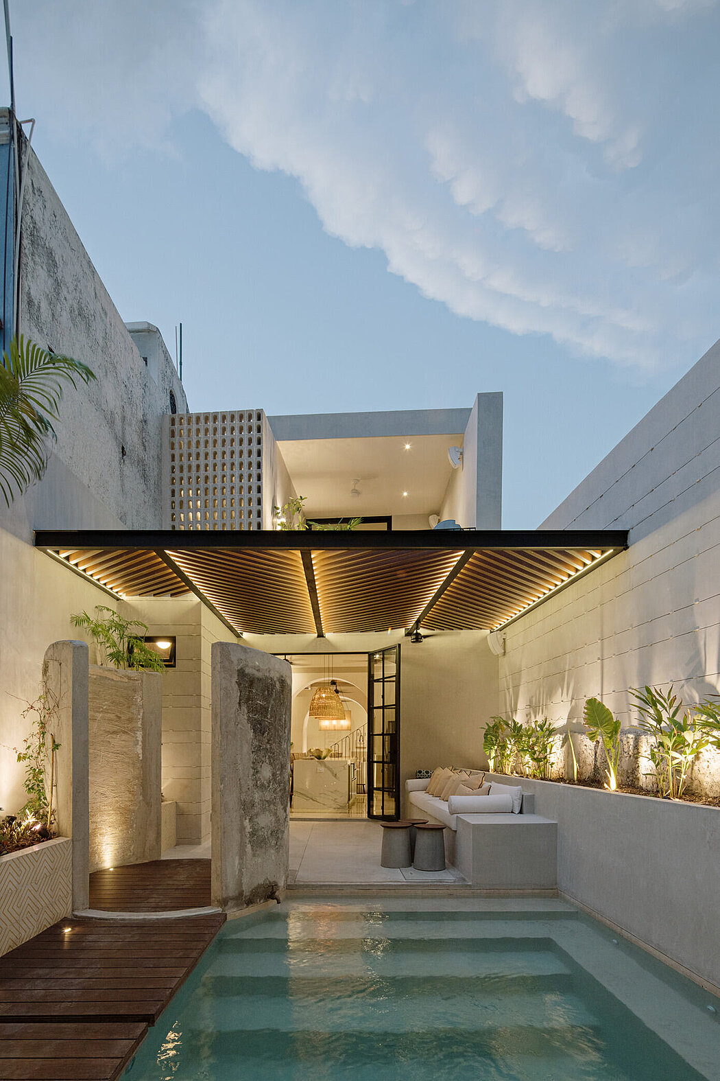 Casa Encanto 历史建筑修复丨墨西哥丨Binomio Taller-12