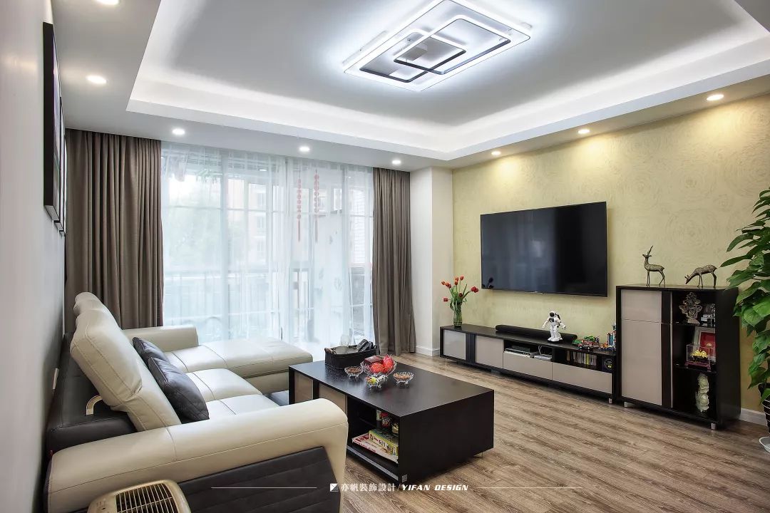 104㎡的3房2厅，现代简约——原来可以这样玩！-16