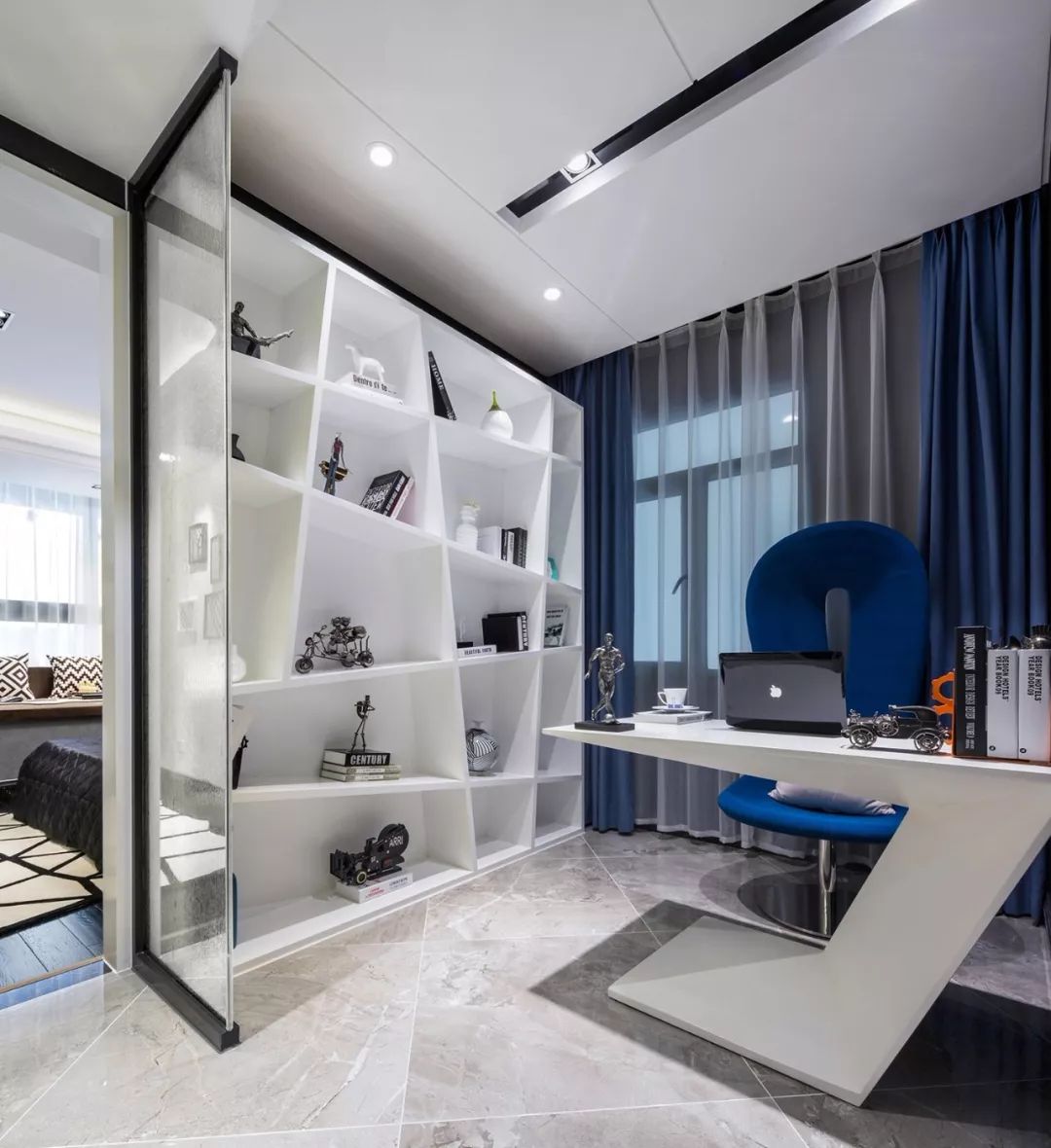 现代设计融合古典文化，打造中岳俪景湾艺术空间-61