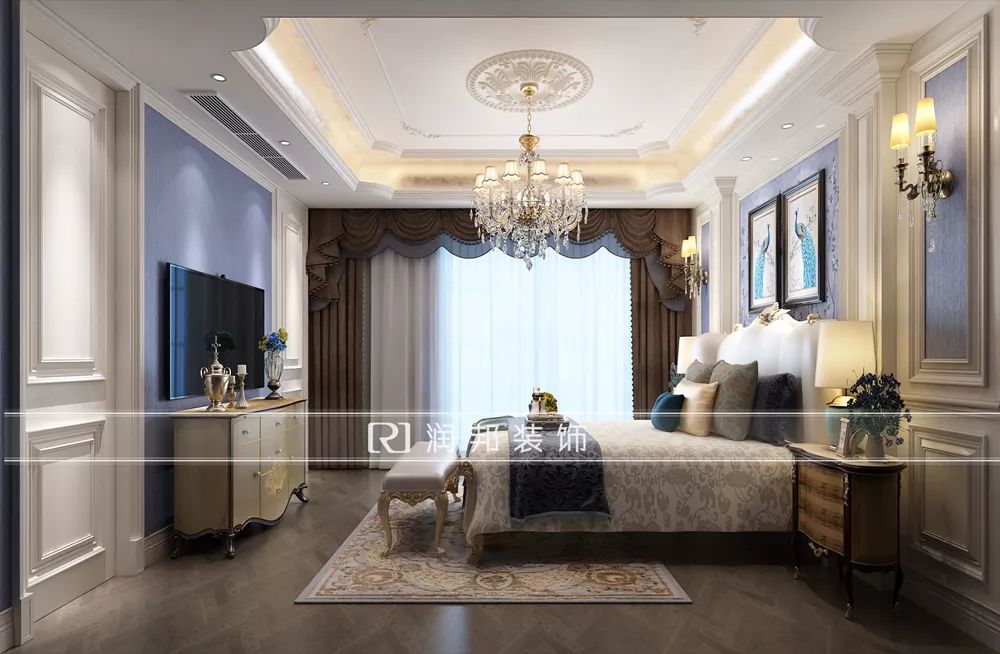 薛杨设计 | 龙湖悠山郡欧式别墅，奢华与雅致的完美融合-32