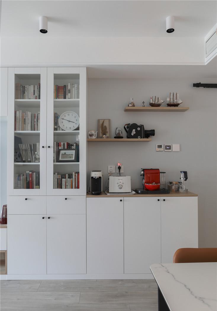 北京 80㎡独居空间,北欧风++ 定制柜打造舒适生活-26