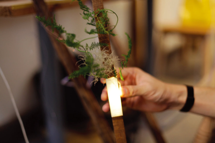 日式插花吊灯-9