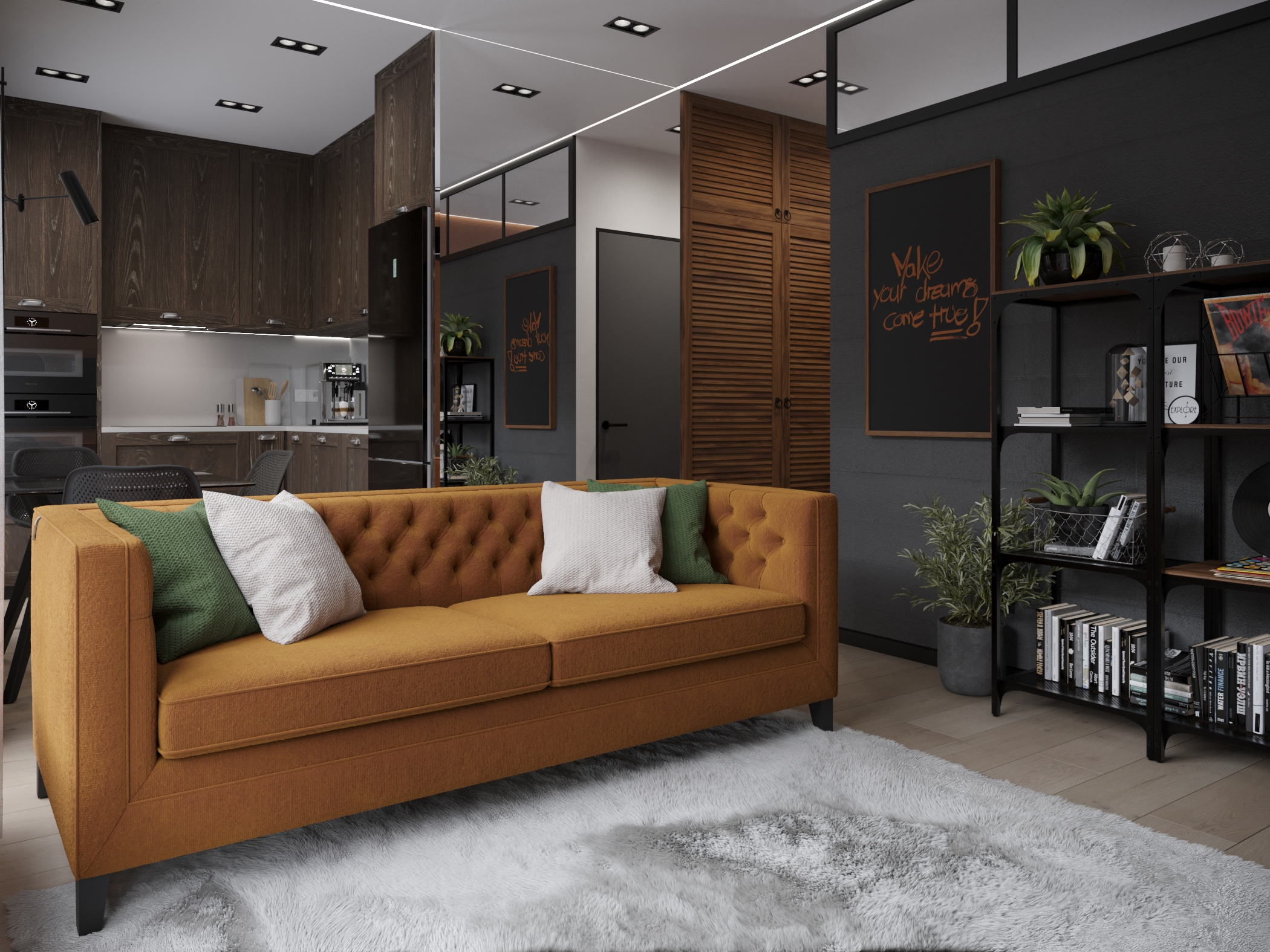 One-room apartment for ALS-1