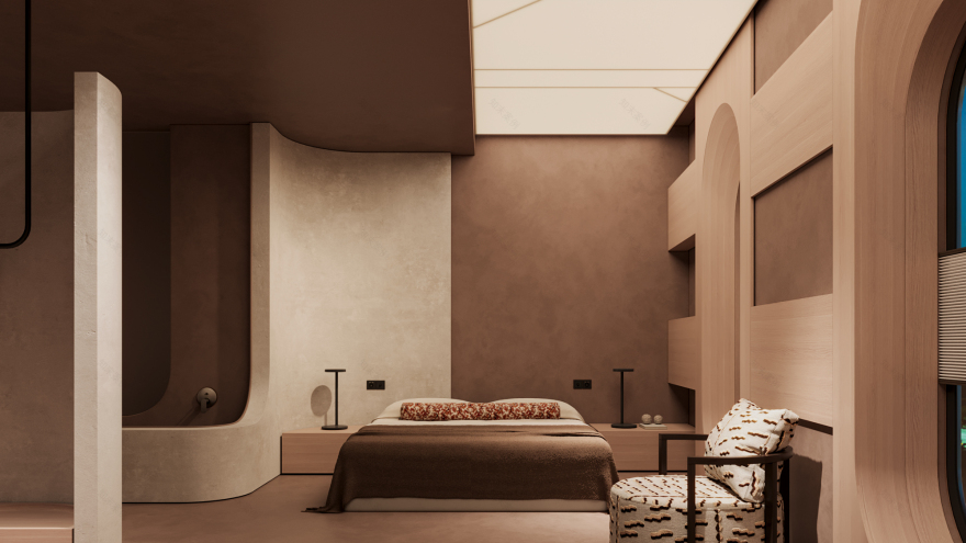 酒店客房概念设计丨Stanislav Serafimov-7