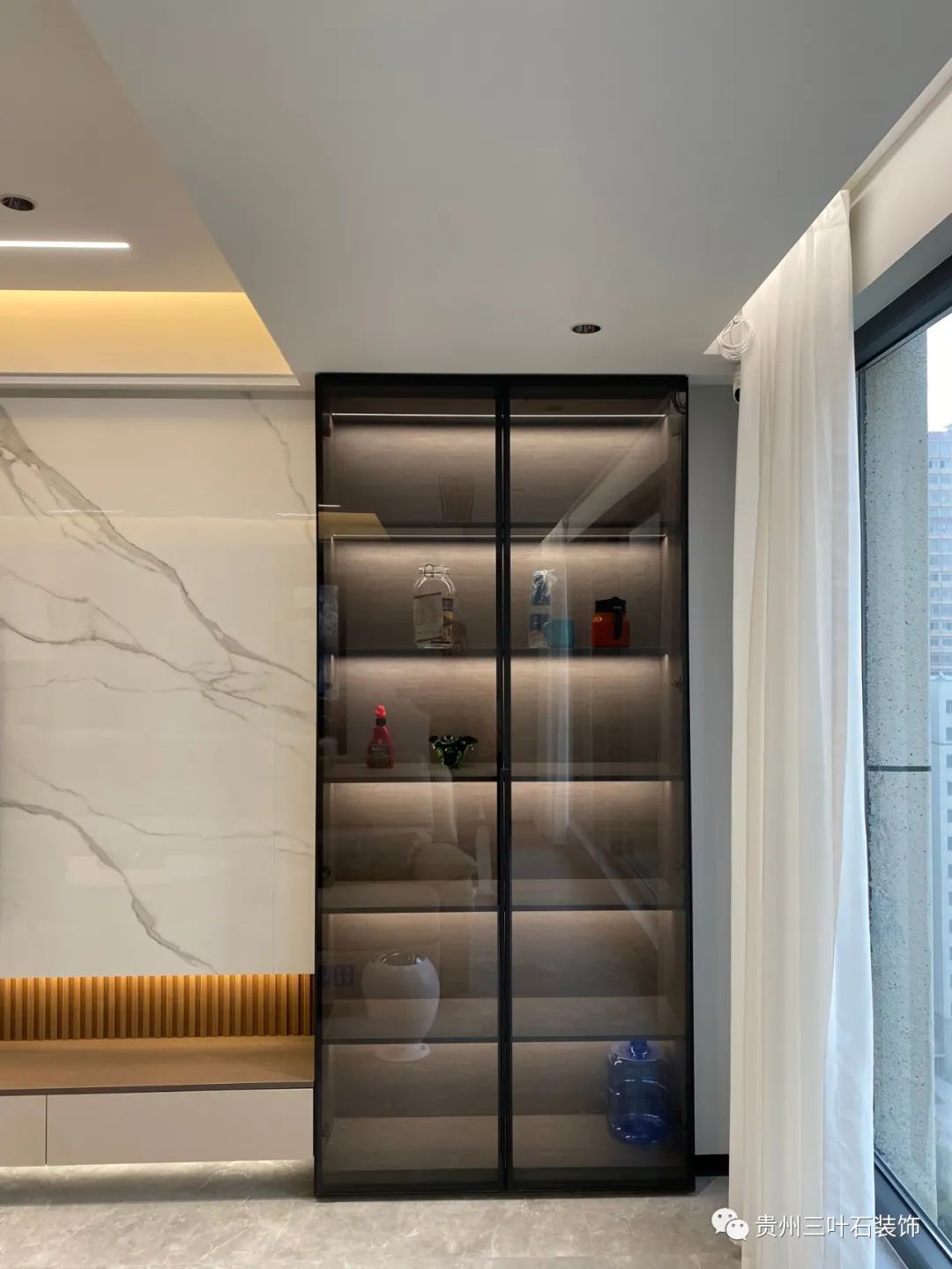 西湖御园 145m²舒适雅居丨中国安顺丨三叶石装饰-12