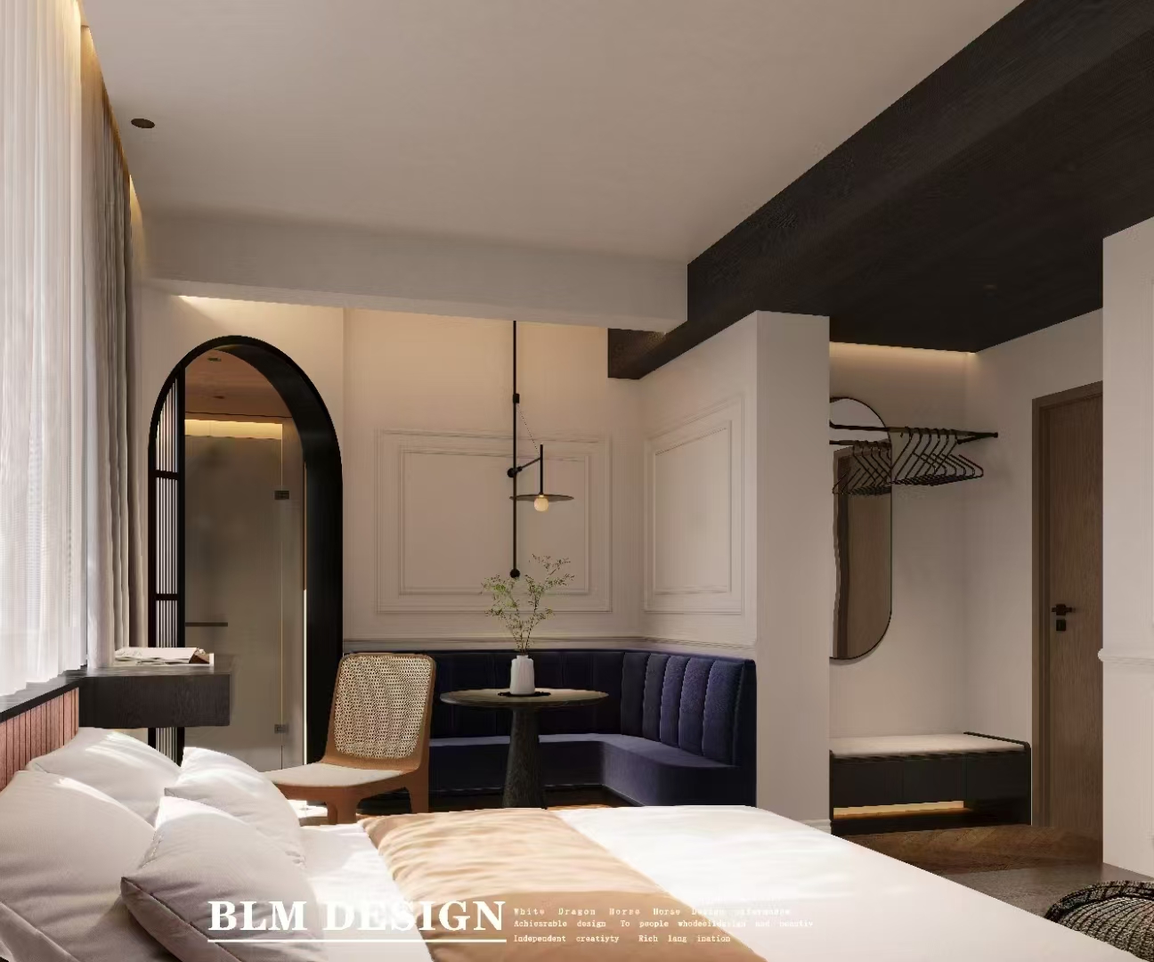 白龙马民宿效果图设计制作-14