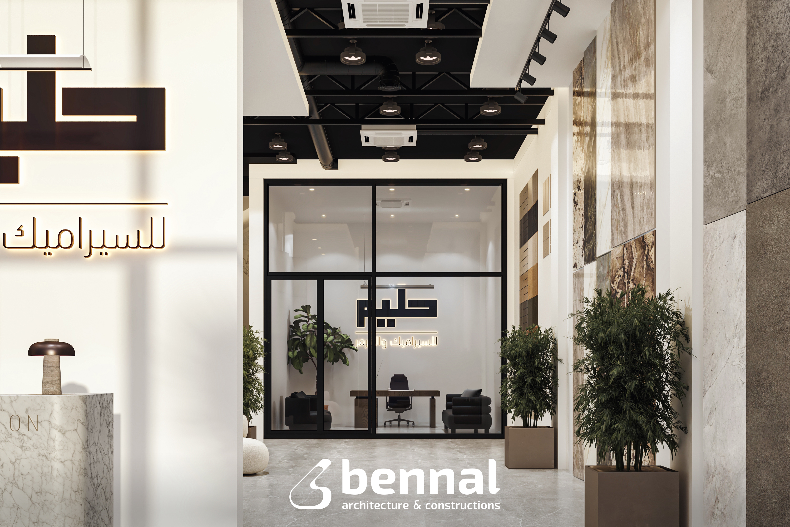 Haleem大理石与瓷器画廊项目-12