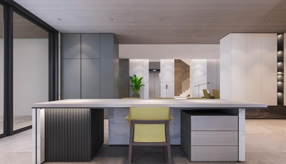 漳州上城五五 700 平现代别墅设计 | 多空间利用，功能齐全-6