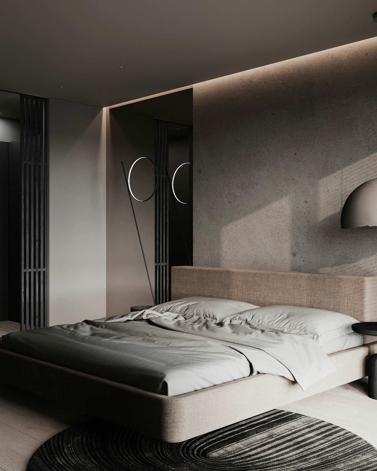 乌克兰高级色系公寓设计 超有品味！-18