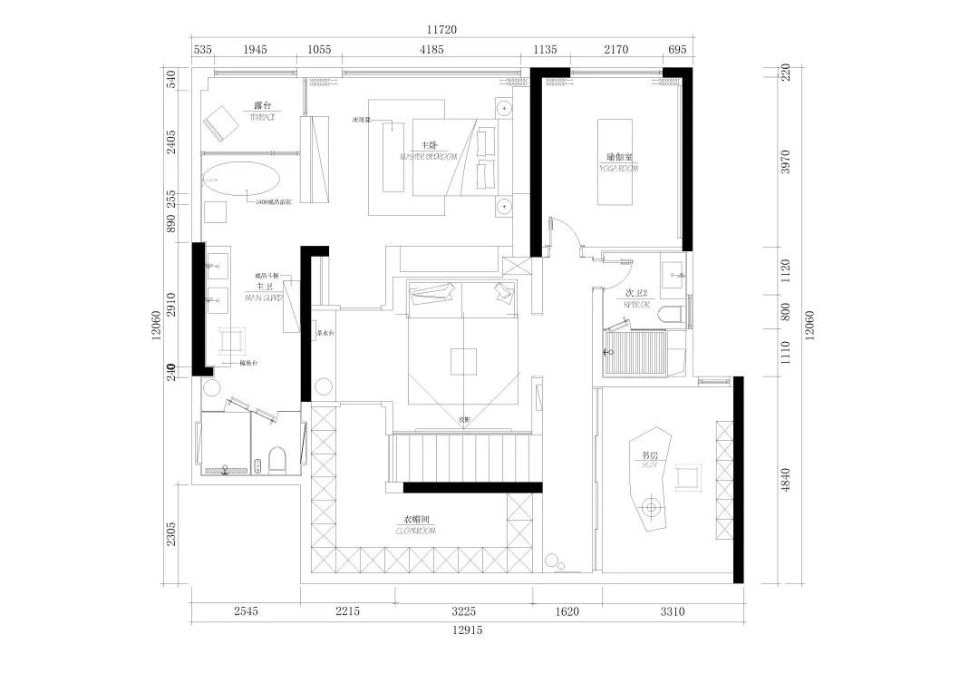 原色私宅 · 重拾归家仪式的现代优雅设计丨中国成都丨原色原宿空间设计-38