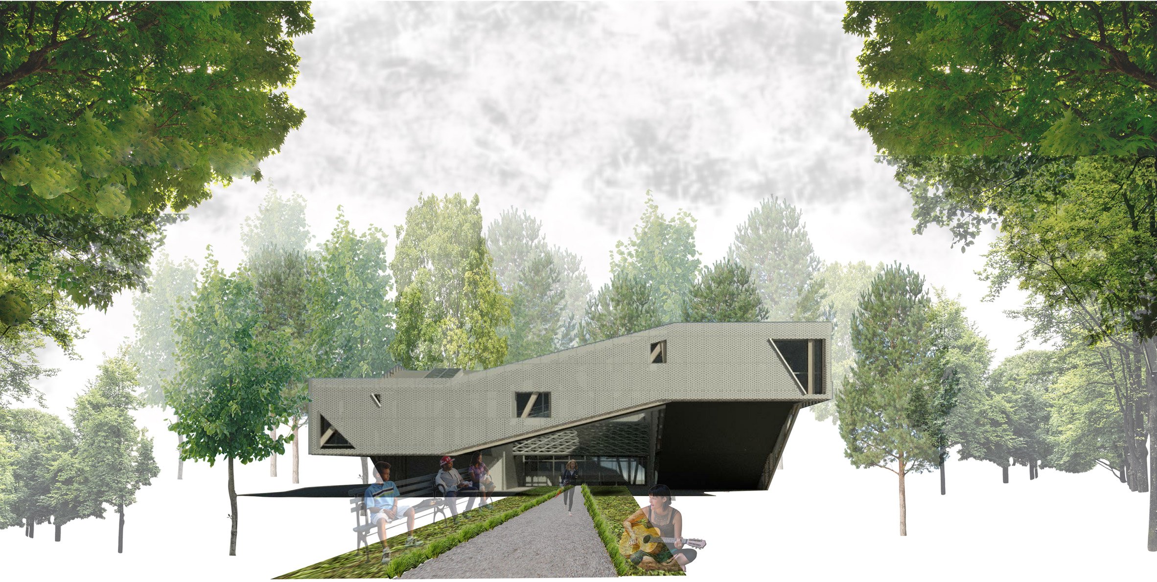 英国黑池海滨重生 | 中央兰开夏大学建筑毕业生赋予新生命-57