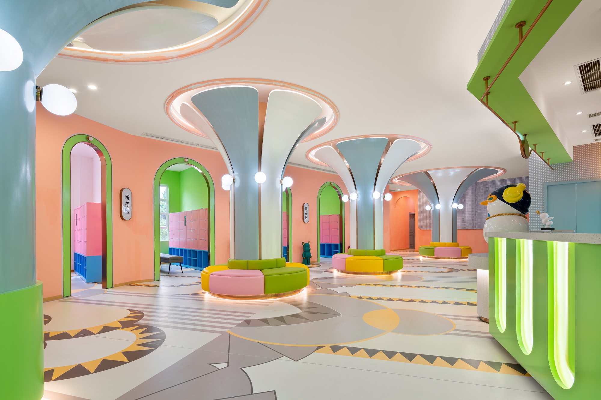 成都欢乐谷·希伯瑞亚冰雪世界丨中国成都丨龙策设计 LCARCHITURE-40