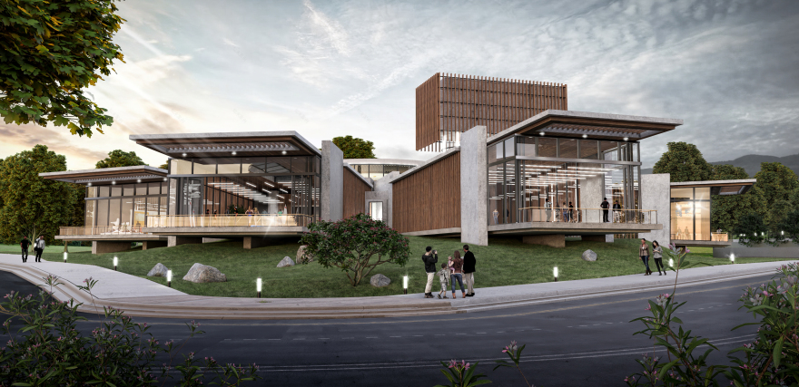 首座多功能运动中心丨美国科罗拉多丨BLUR Workshop-18