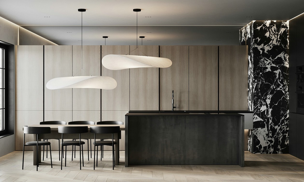 乌克兰高级色系公寓设计 超有品味！-5