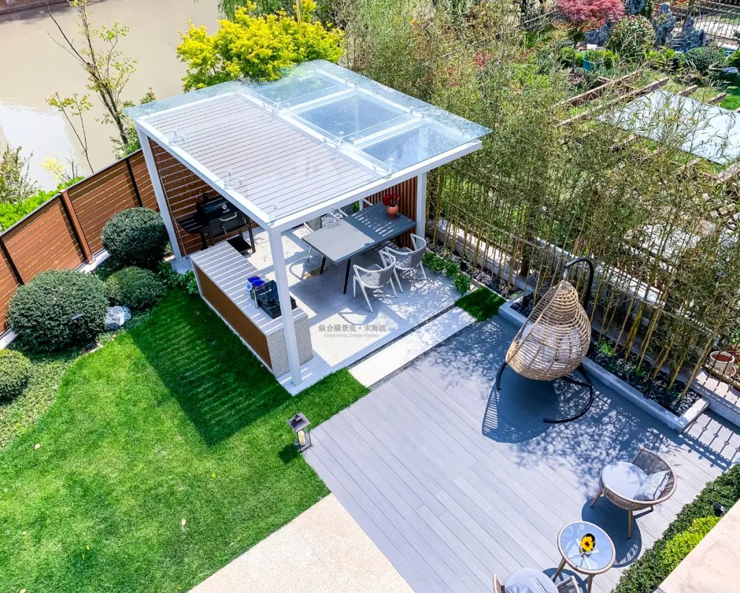 香樟树下的沪上别墅花园设计丨中国上海丨Crisscross Design-29