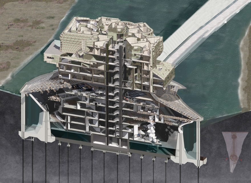 废弃物打造创意建筑 | 英国布莱顿学院学生获奖项目展-136