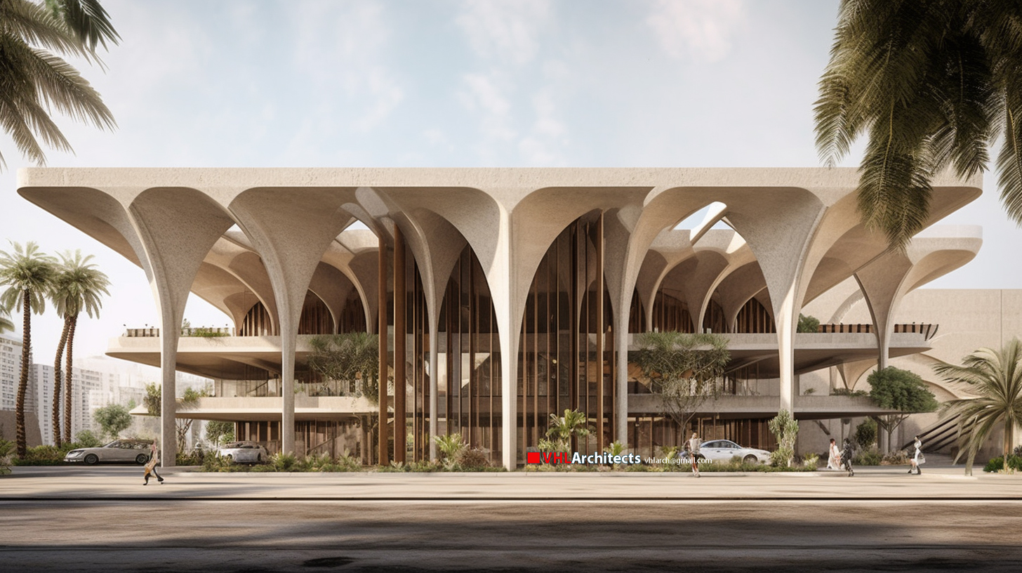 图书馆丨沙特阿拉伯丨Vo Huu Linh Architects-2