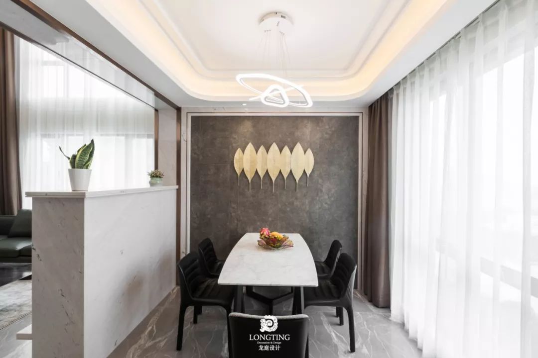 现代简约风 金色水岸龙庭设计实景-9