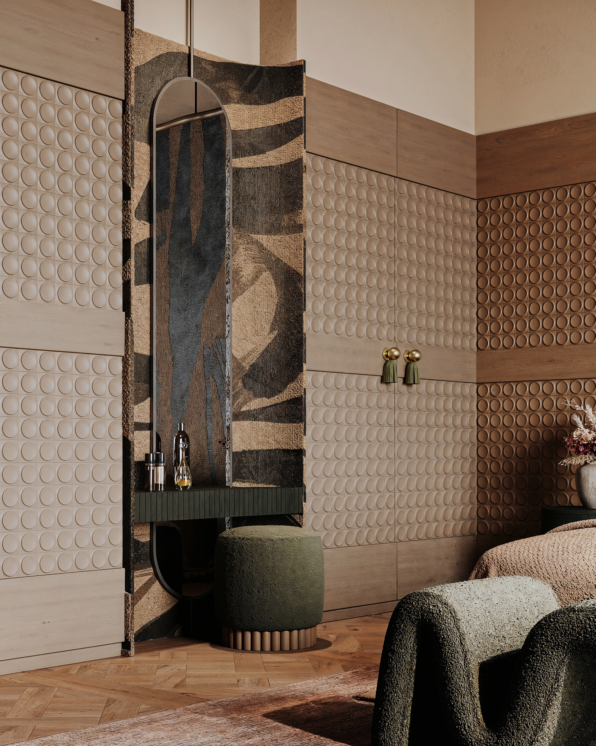 Contemporary African Bedroom-18