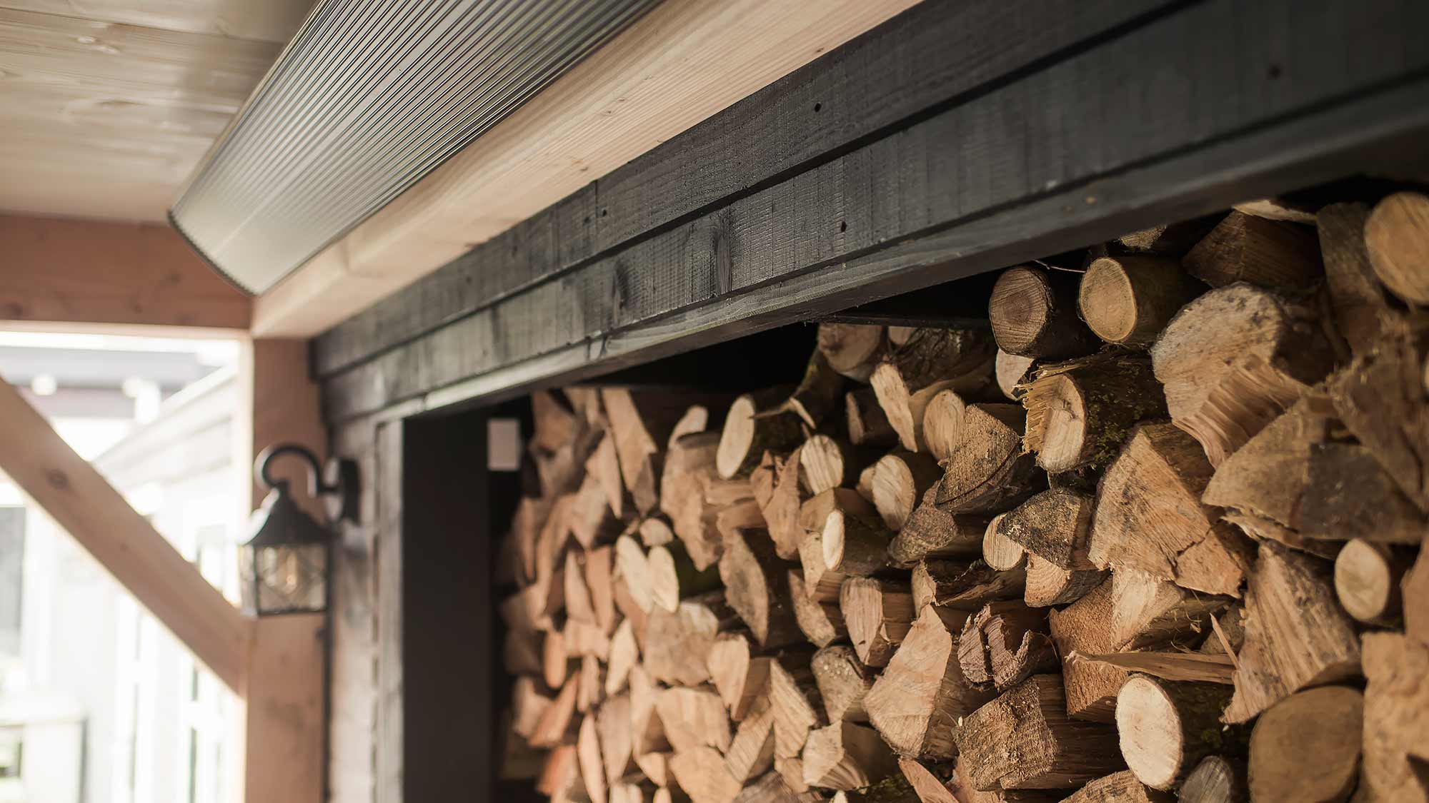 Landscaping with pond and veranda-3